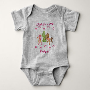 Body Para Bebê Garotinha e Pônea