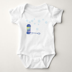 Body Para Bebê Garrafa das bolhas