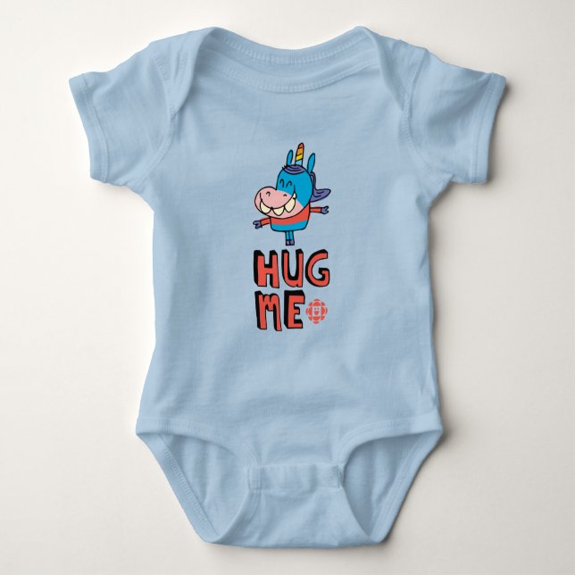 Body Para Bebê Gary Hug Me (Frente)