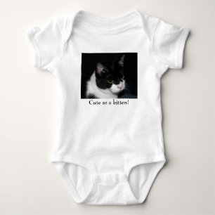 Body Para Bebê Gatinho Bonito Creeper