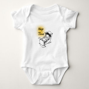 Body Para Bebê Gatinho do berço do tempo da sesta
