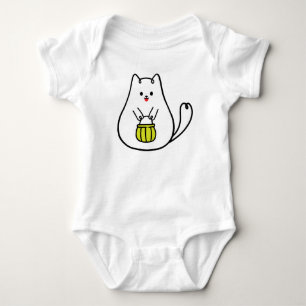 Body Para Bebê Gatinho Feliz, Bebê, Roupa