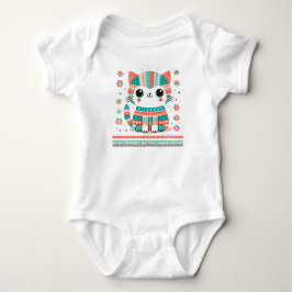 Body Para Bebê Gatinho Fofo