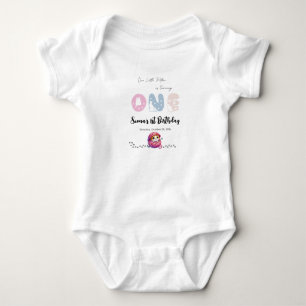 Body Para Bebê Gatinho Fofo de 1 Ano de Idade