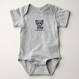 Body Para Bebê Gatinho Repleto com Grandes Sonhos