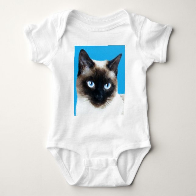 Body Para Bebê Gato 1 (Frente)