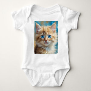 Body Para Bebê Gato-37823 Bonito Adorável