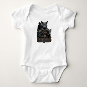 Body Para Bebê Gato Azul Russo Nobre Odin