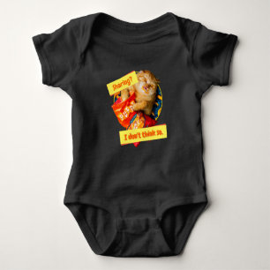 Body Para Bebê Gato Comendo Pupffs