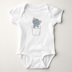 Body Para Bebê Gato de Clipart de Gatinho de Gato em Pocket Cat L