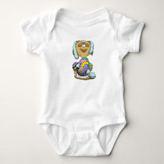 Body Para Bebê Gato de Páscoa Grande