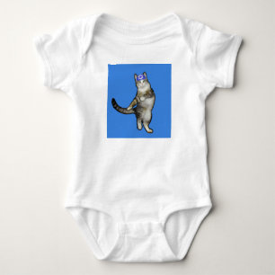 Body Para Bebê Gato Kippah da dança do Creeper do presente de