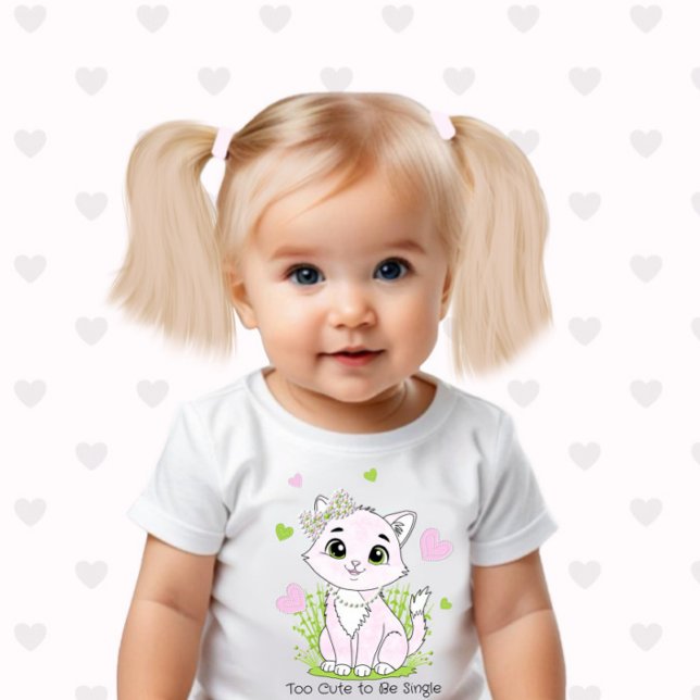 Body Para Bebê Gato rosa fofo (Criador carregado)