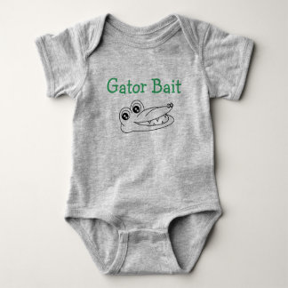 Body Para Bebê Gator Bait