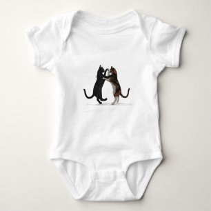 Body Para Bebê Gatos Dançantes Doce