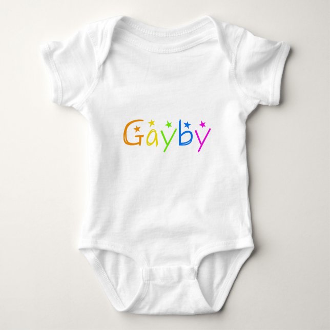 Body Para Bebê Gayby (Frente)