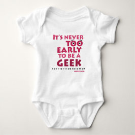 Body Para Bebê Geek do bebê