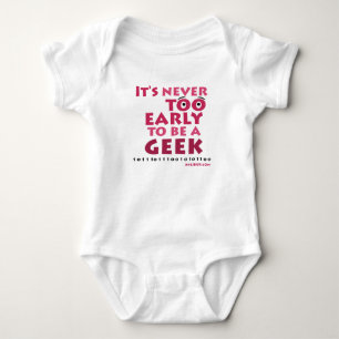 Body Para Bebê Geek do bebê