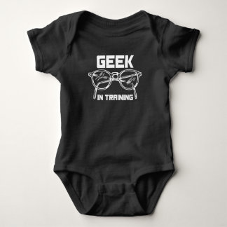 Body Para Bebê Geek na formação de uma peça só