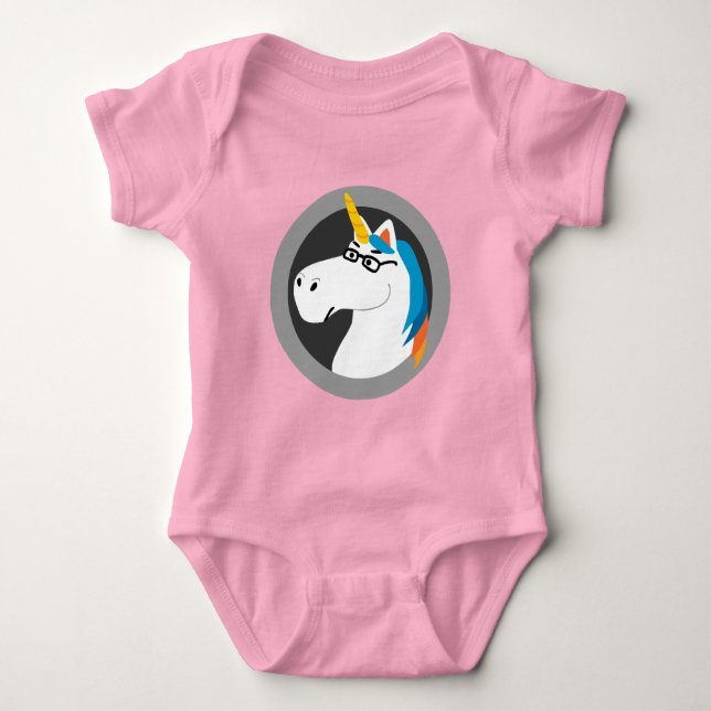 Body Para Bebê Geekicorn Baby Clothes (Frente)