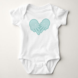 Body Para Bebê Gelado-Fantasma branco