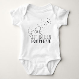 Body Para Bebê Geluk zit in een rompertje