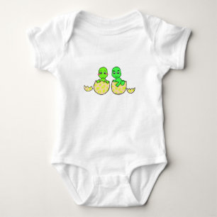 Body Para Bebê Gêmeos Dino