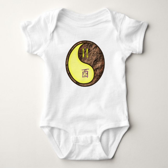 Body Para Bebê Gêmeos & Galo da Terra (Frente)