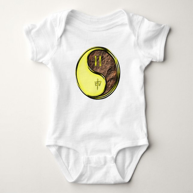 Body Para Bebê Gêmeos & Macaco de Terra (Frente)