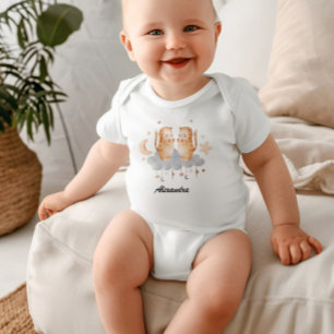 Body Para Bebê Gemini Baby: Personalizável Delícia dos Gêmeos