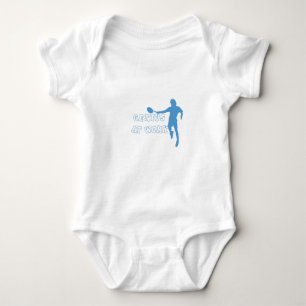 Body Para Bebê Gênio do Tshirt de Federer no trabalho