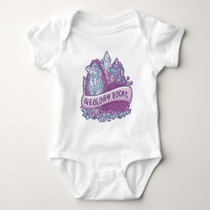 Body Para Bebê Geologia rocha convite T-Shirt