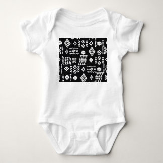 Body Para Bebê Geométrico tribal: fundo sem costura na moda.