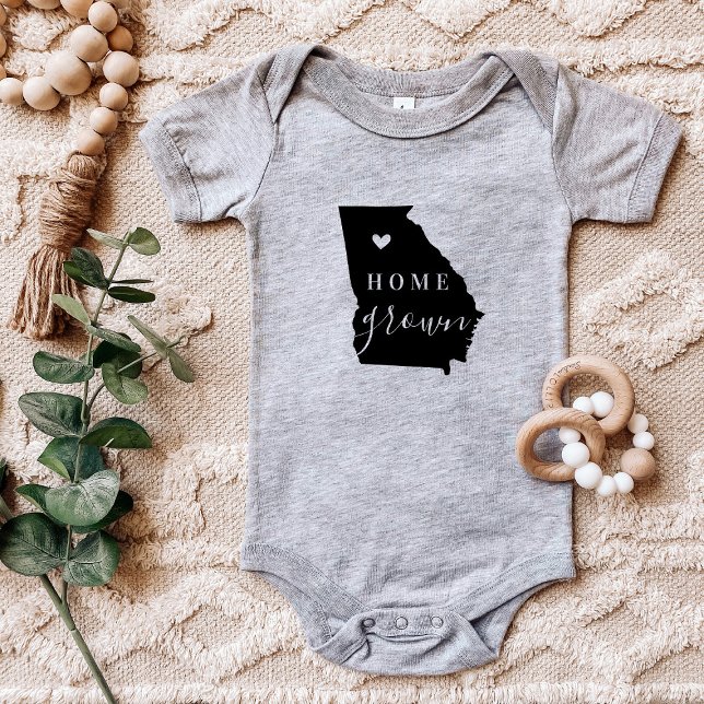 Body Para Bebê Georgia Home Grown State Tee (Criador carregado)