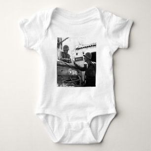 Body Para Bebê Geralmente George S. Patton e coronel Lyle Bernard