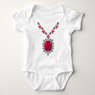 Body Para Bebê Giant Ruby