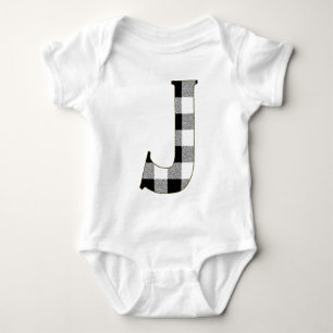 Body Para Bebê Gingham Check J