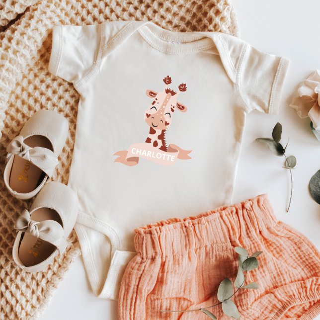 Body Para Bebê Girafa Animal Selvagem de Um Partido (Criador carregado)