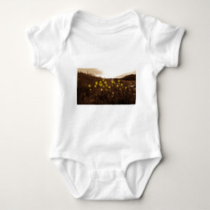 Body Para Bebê Girassóis