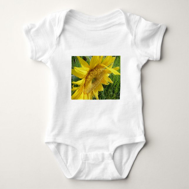 Body Para Bebê Girassol brilhante (Frente)