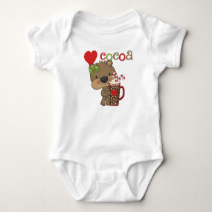 Body Para Bebê Girl Bear Cocoa Love