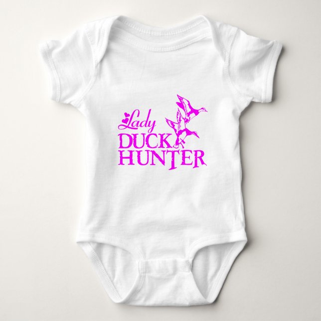 BODY PARA BEBÊ GIRL DUCK HUNTER (Frente)