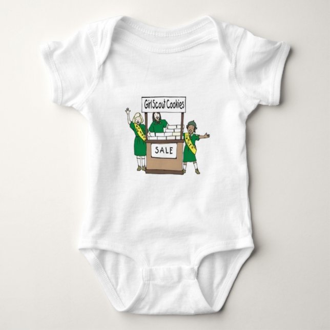 Body Para Bebê Girl_Scouts (Frente)