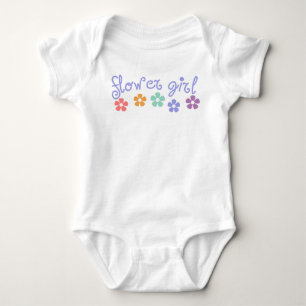 Body Para Bebê Girly Cue Flower Girl