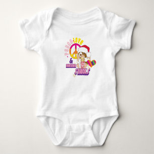 Body Para Bebê Gizmo Peace Love & Midnight Snacks
