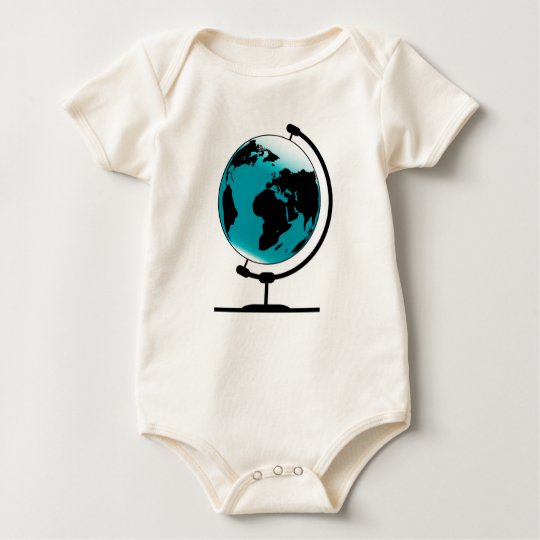 Body Para Bebê Globo montado no giro de giro