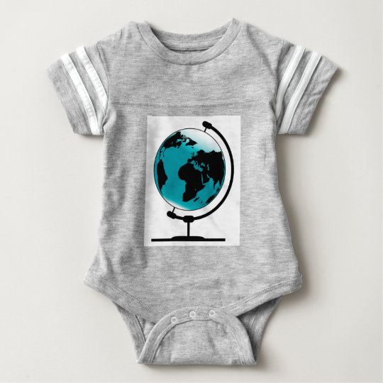 Body Para Bebê Globo montado no giro de giro