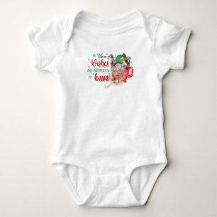 Body Para Bebê Gnomo de Natal