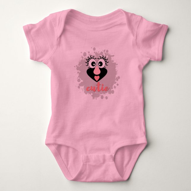 Body Para Bebê Gnomo engraçado engraçado (Frente)