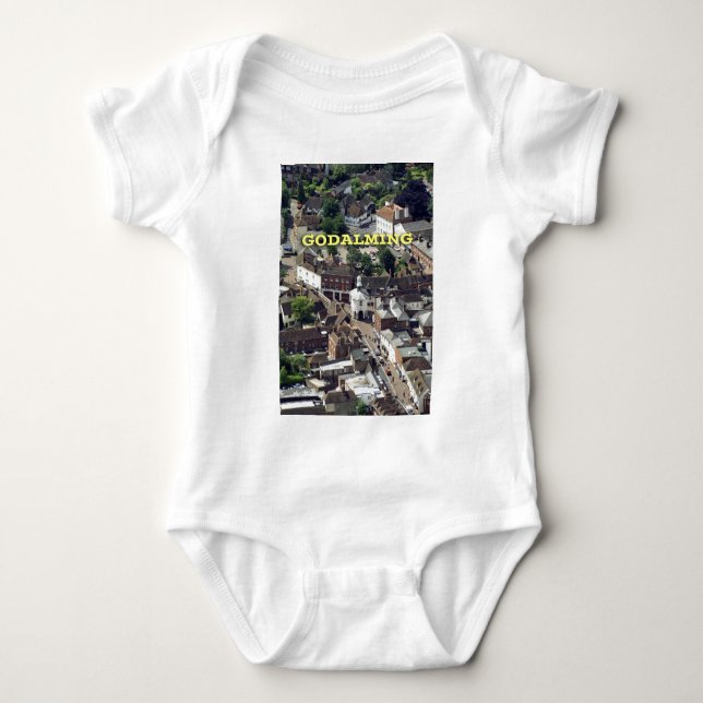 Body Para Bebê Godalming Surrey England (Frente)